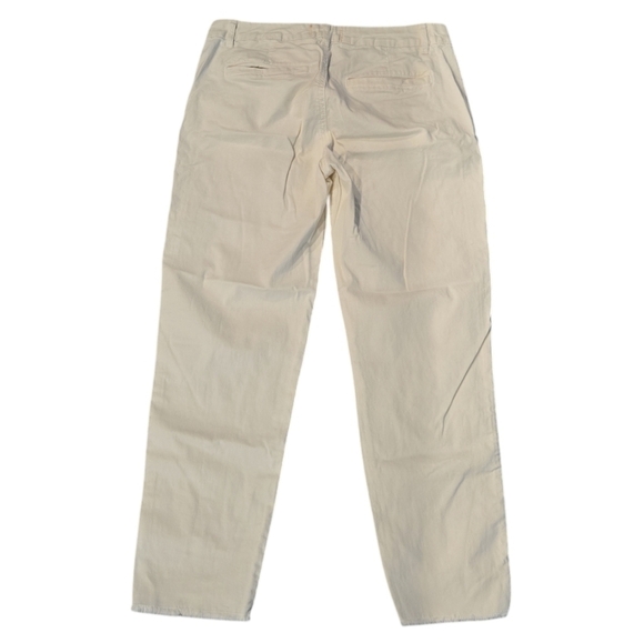 SUNDRY RED ,WHITE, AND BLUE SIDE STRIPE RAW HEM WHITE JEANS. SIZE 26. - Picture 2 of 10